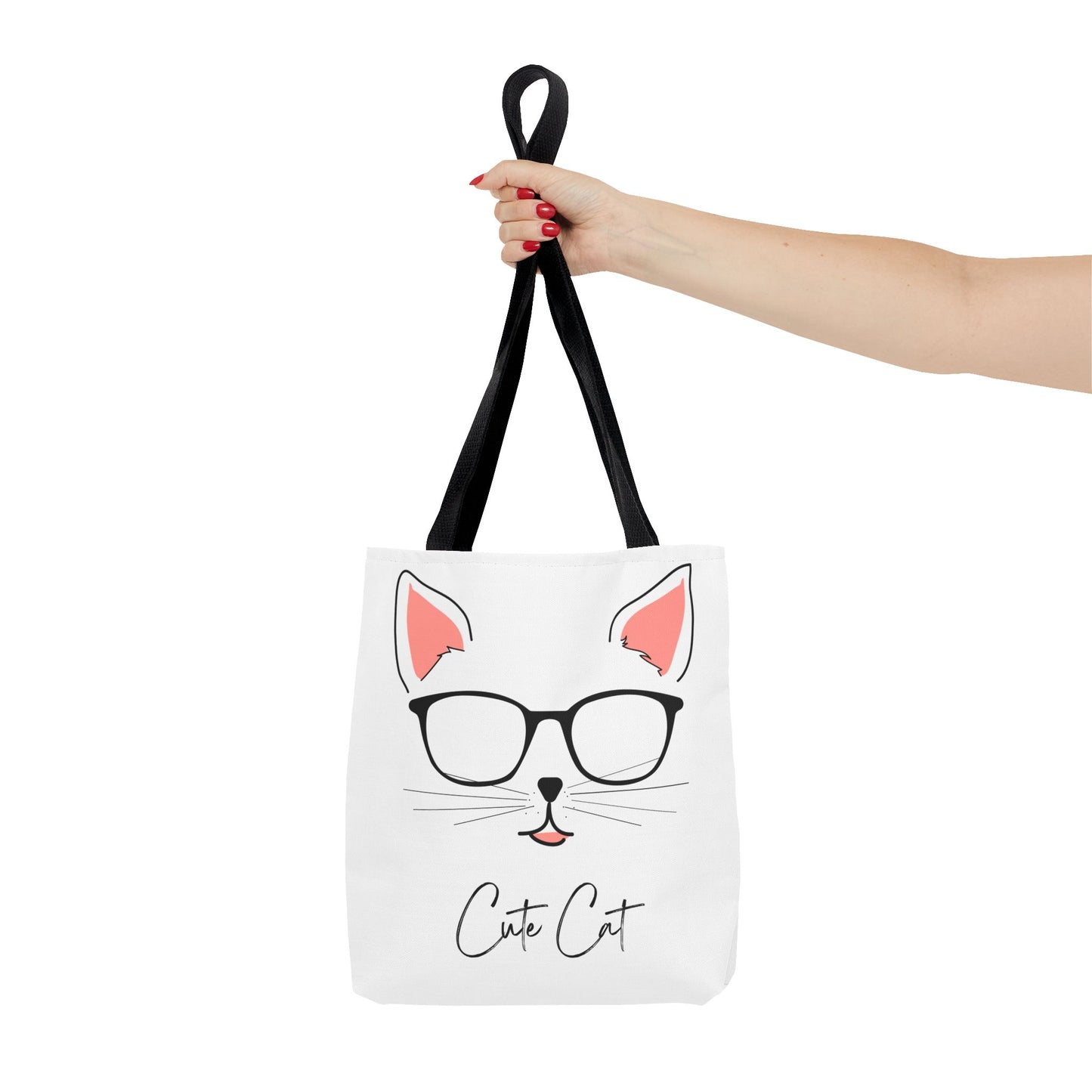 Cute Cat Tote Bag – Eco-Friendly Gift for Cat Lovers