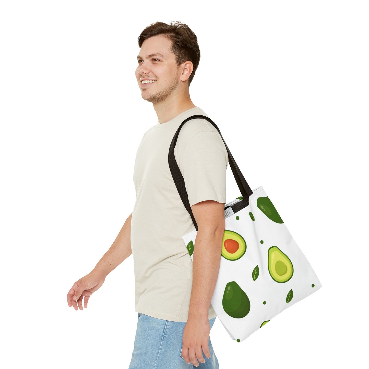 Avocado Pattern Tote Bag – Eco-Friendly Reusable Shopper