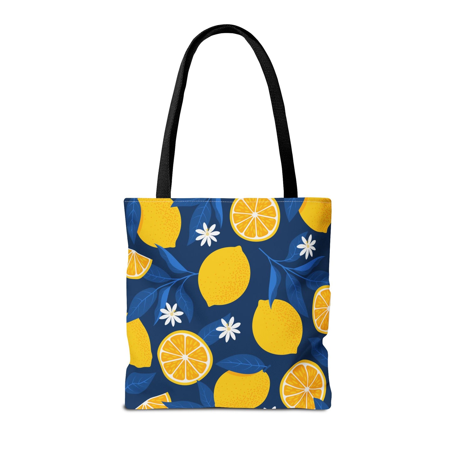 Lemon-Pattern Tote Bag – Eco-Friendly Summer Shopping Bag, Beach & Market Tote, Gift for Her
