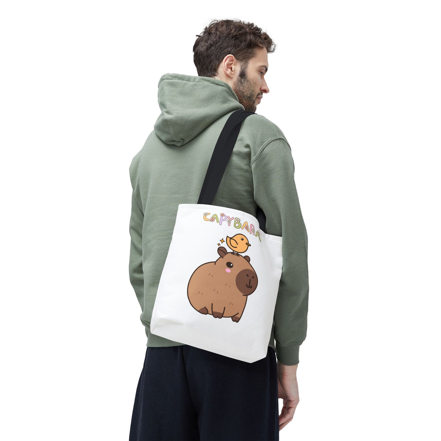 Cute Capybara Tote Bag – Eco-Friendly Gift for Animal Lovers