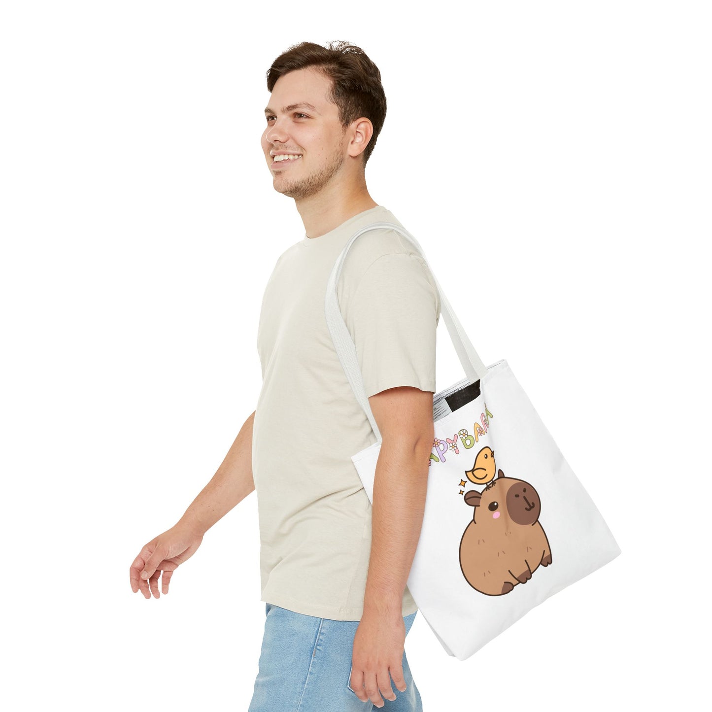 Cute Capybara Tote Bag – Eco-Friendly Gift for Animal Lovers