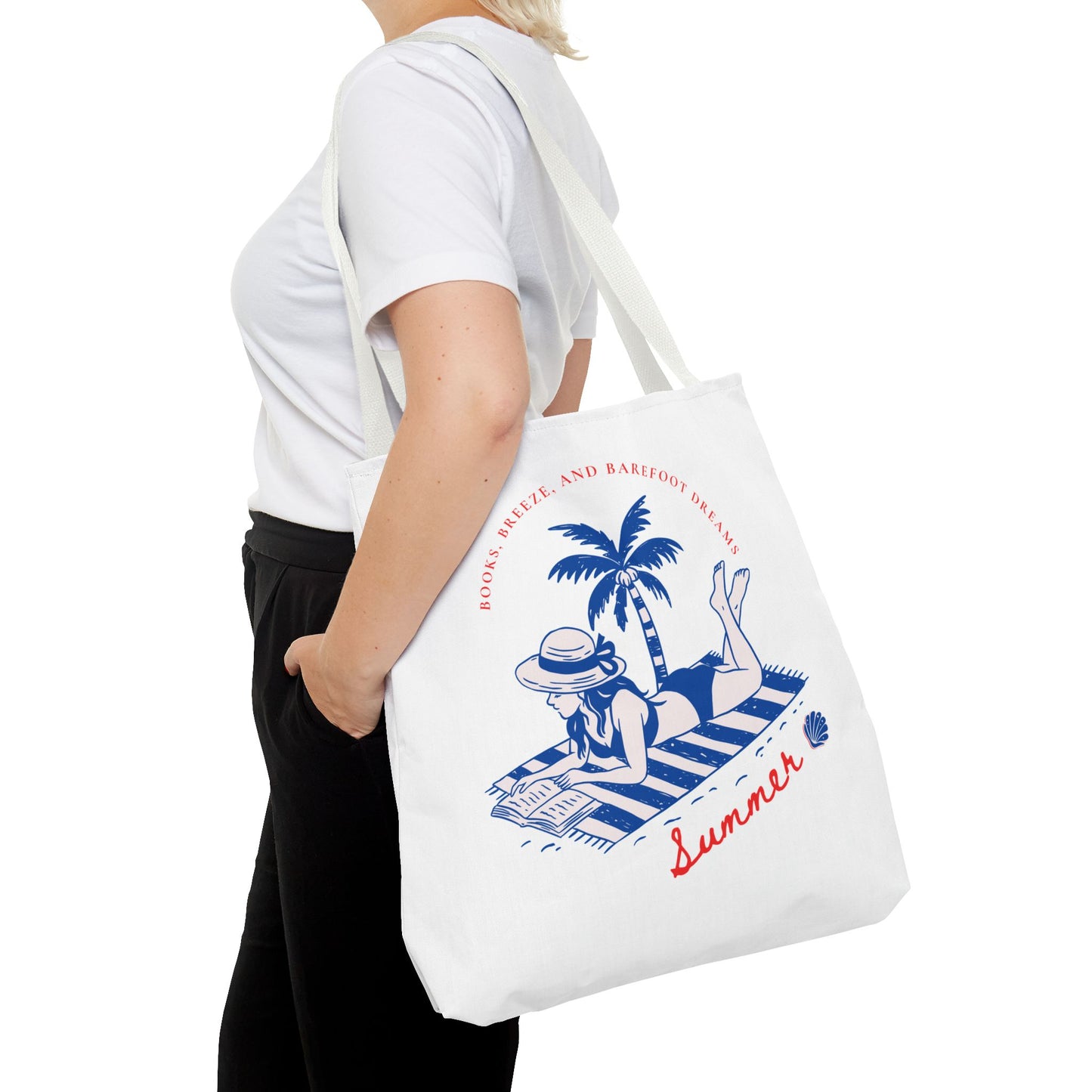 Summer Vibes Tote Bag – Eco-Friendly Vacation & Travel Essential