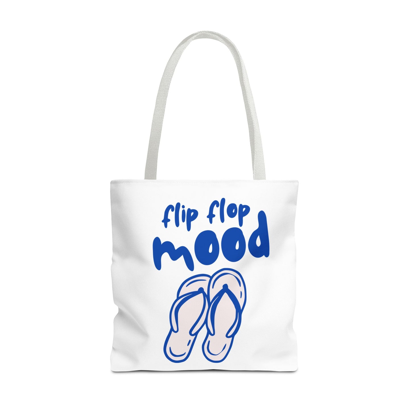 Fun Flip Flop Mood Tote Bag – Beach Days & Summer Vacation Gift