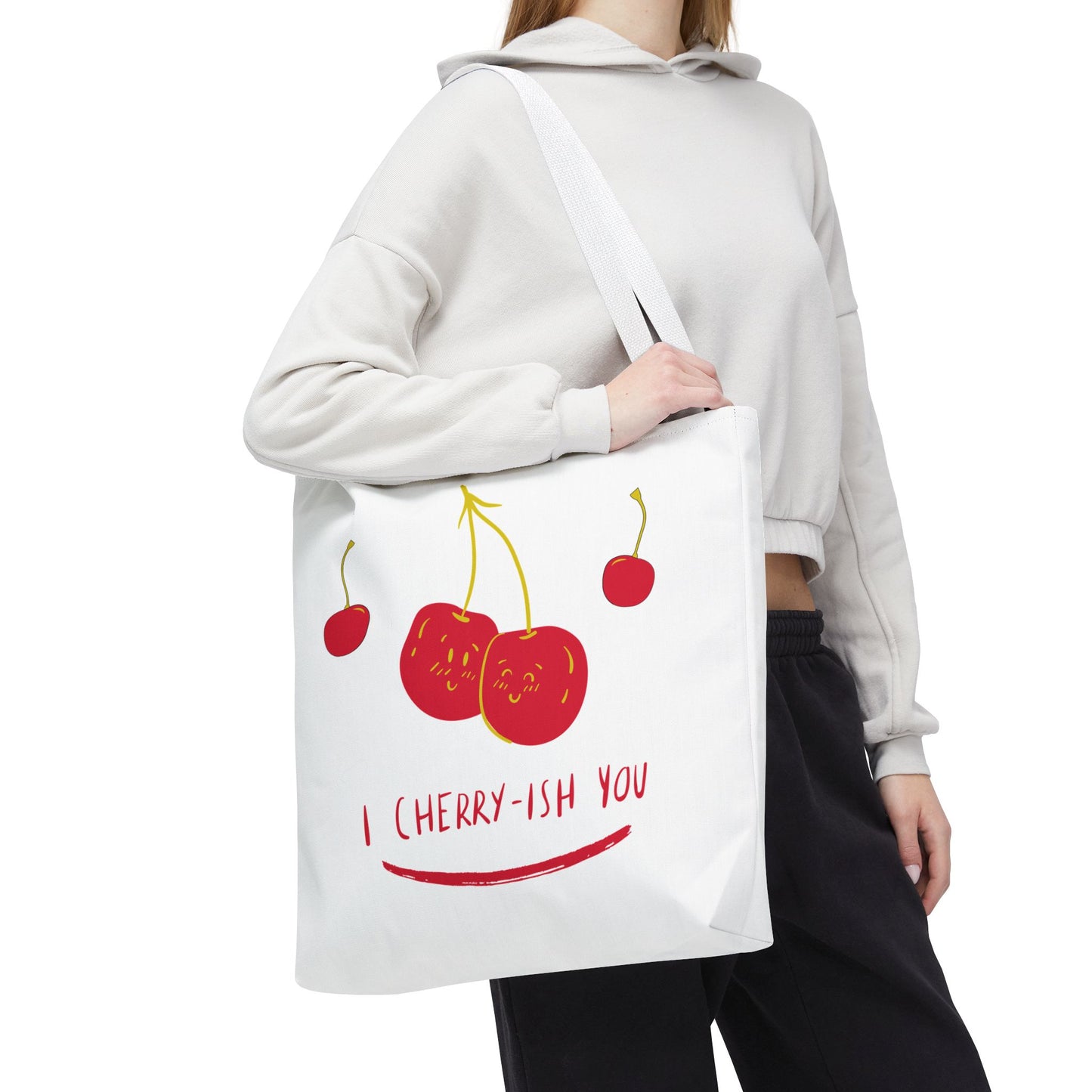 Cherry-Inspired Tote Bag – Cute Eco-Friendly Reusable Gift
