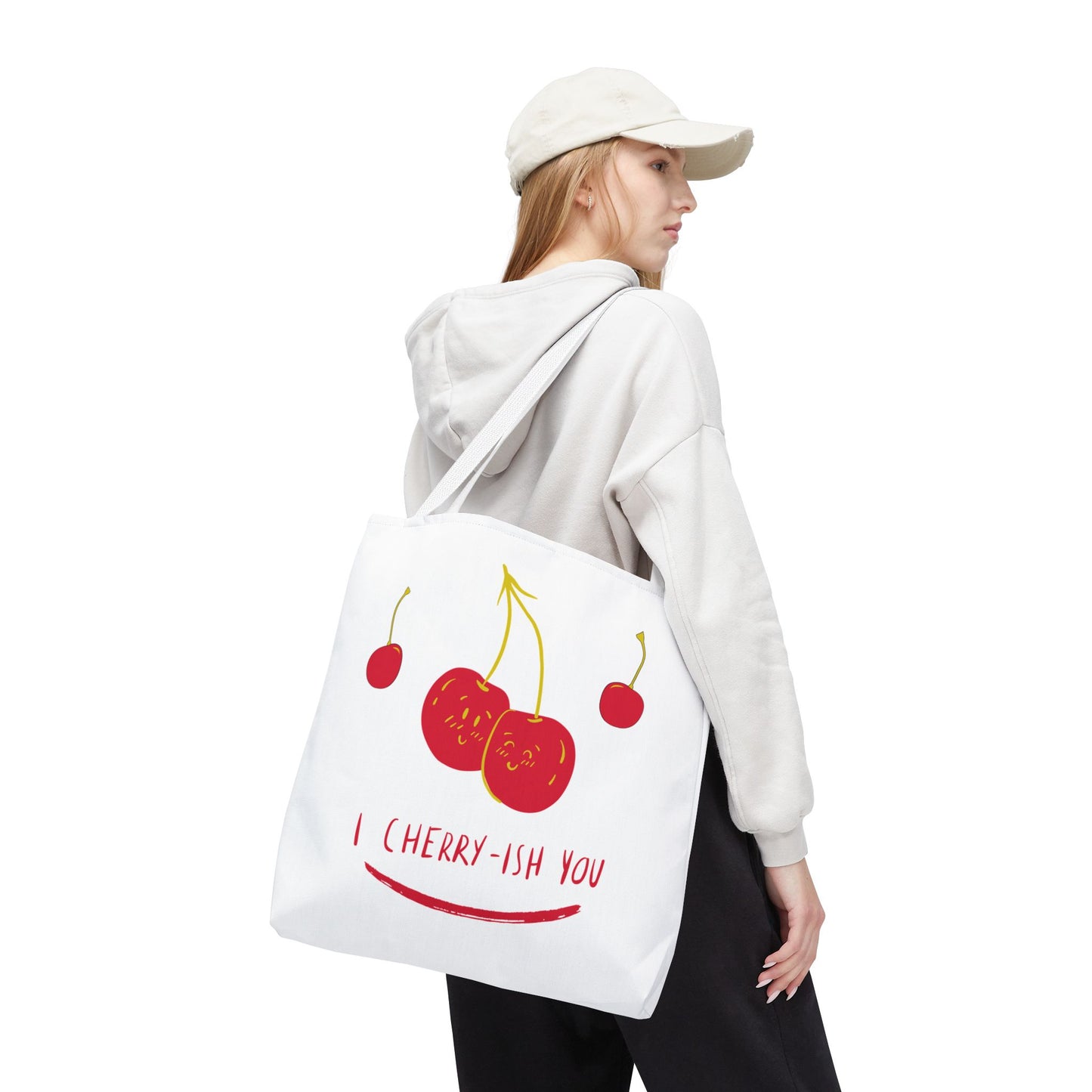 Cherry-Inspired Tote Bag – Cute Eco-Friendly Reusable Gift