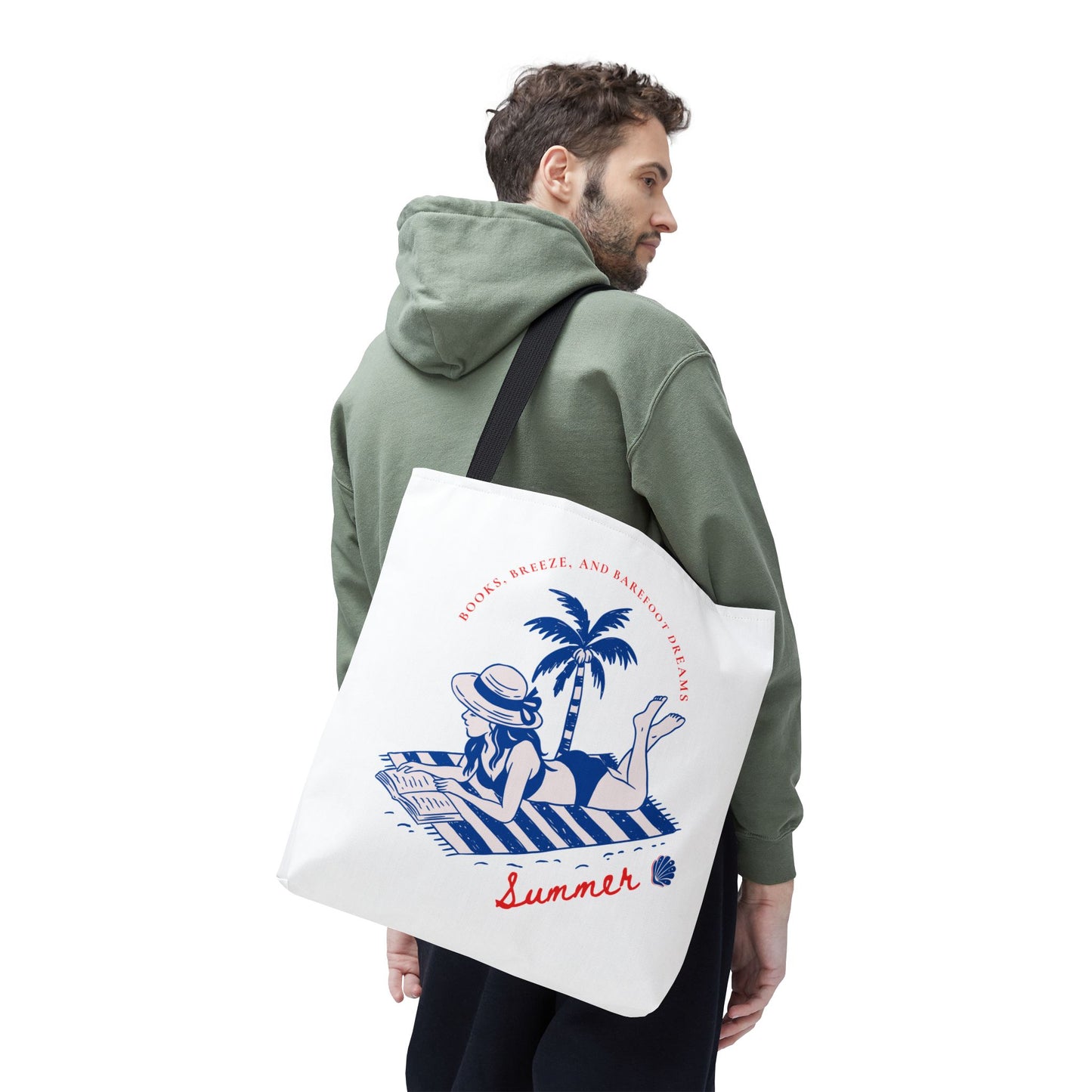 Summer Vibes Tote Bag – Eco-Friendly Vacation & Travel Essential