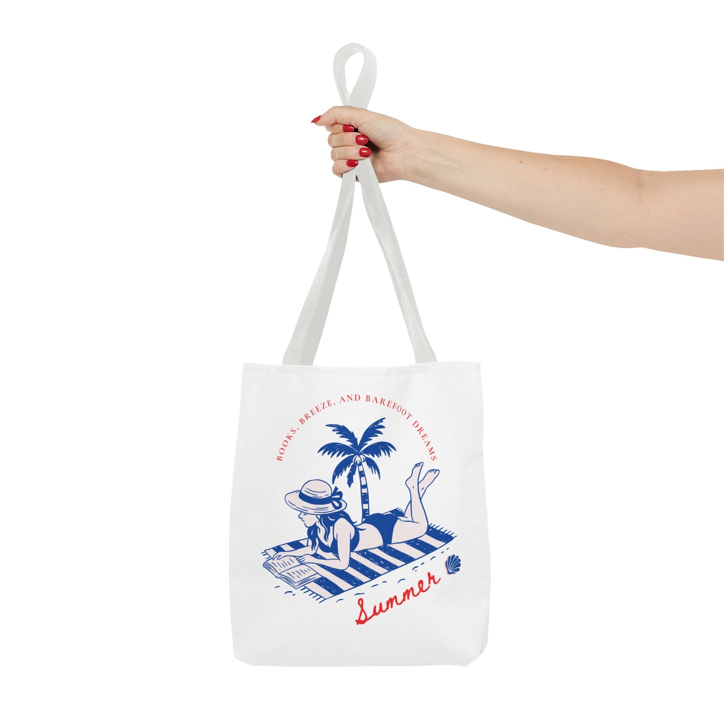 Summer Vibes Tote Bag – Eco-Friendly Vacation & Travel Essential