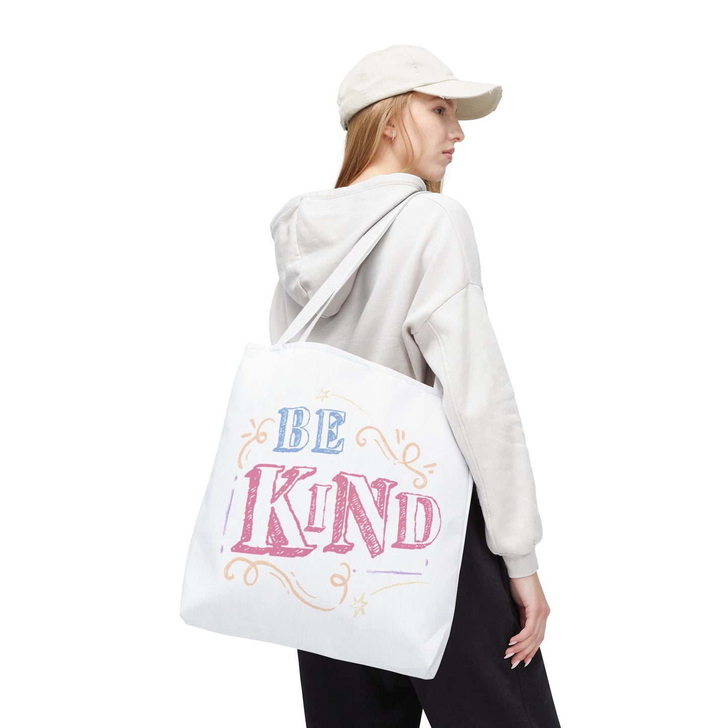 Kindness Tote Bag – Eco-Friendly Inspirational Quote Gift