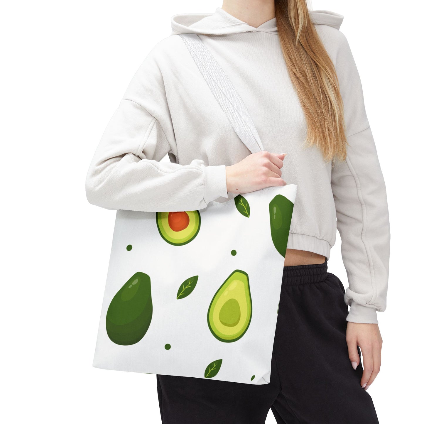 Avocado Pattern Tote Bag – Eco-Friendly Reusable Shopper