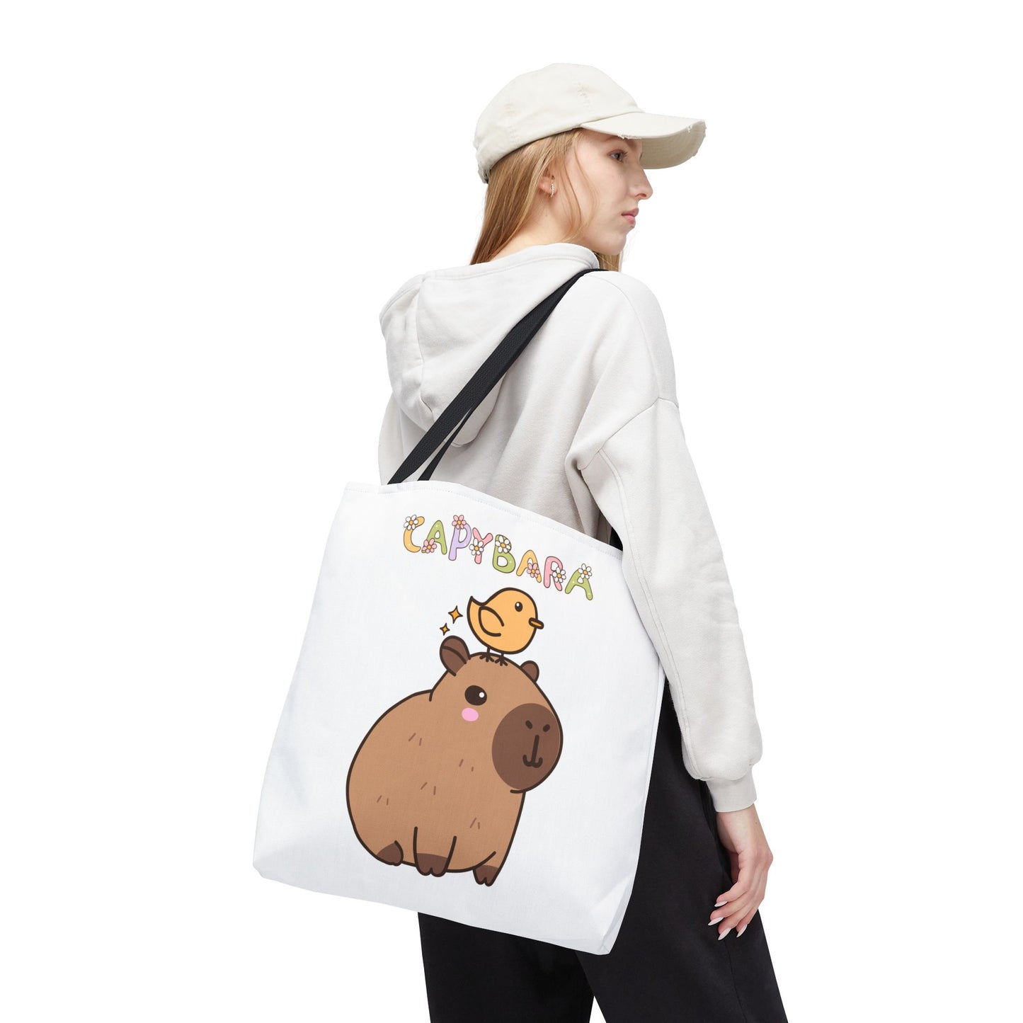 Cute Capybara Tote Bag – Eco-Friendly Gift for Animal Lovers