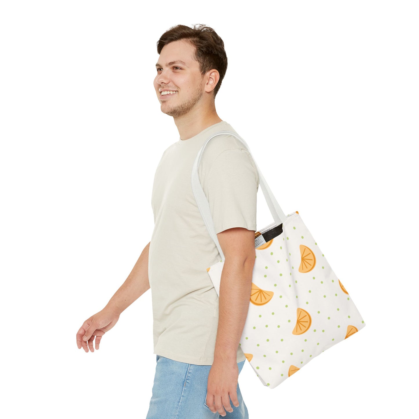 Citrus Slice Tote Bag – Eco-Friendly Summer Carryall