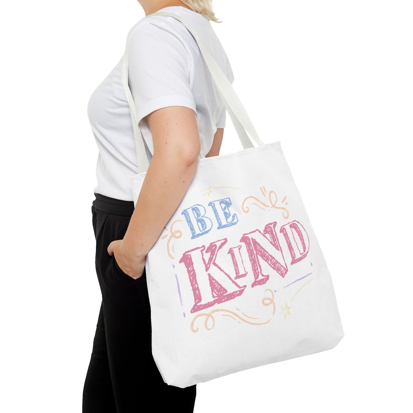 Kindness Tote Bag – Eco-Friendly Inspirational Quote Gift