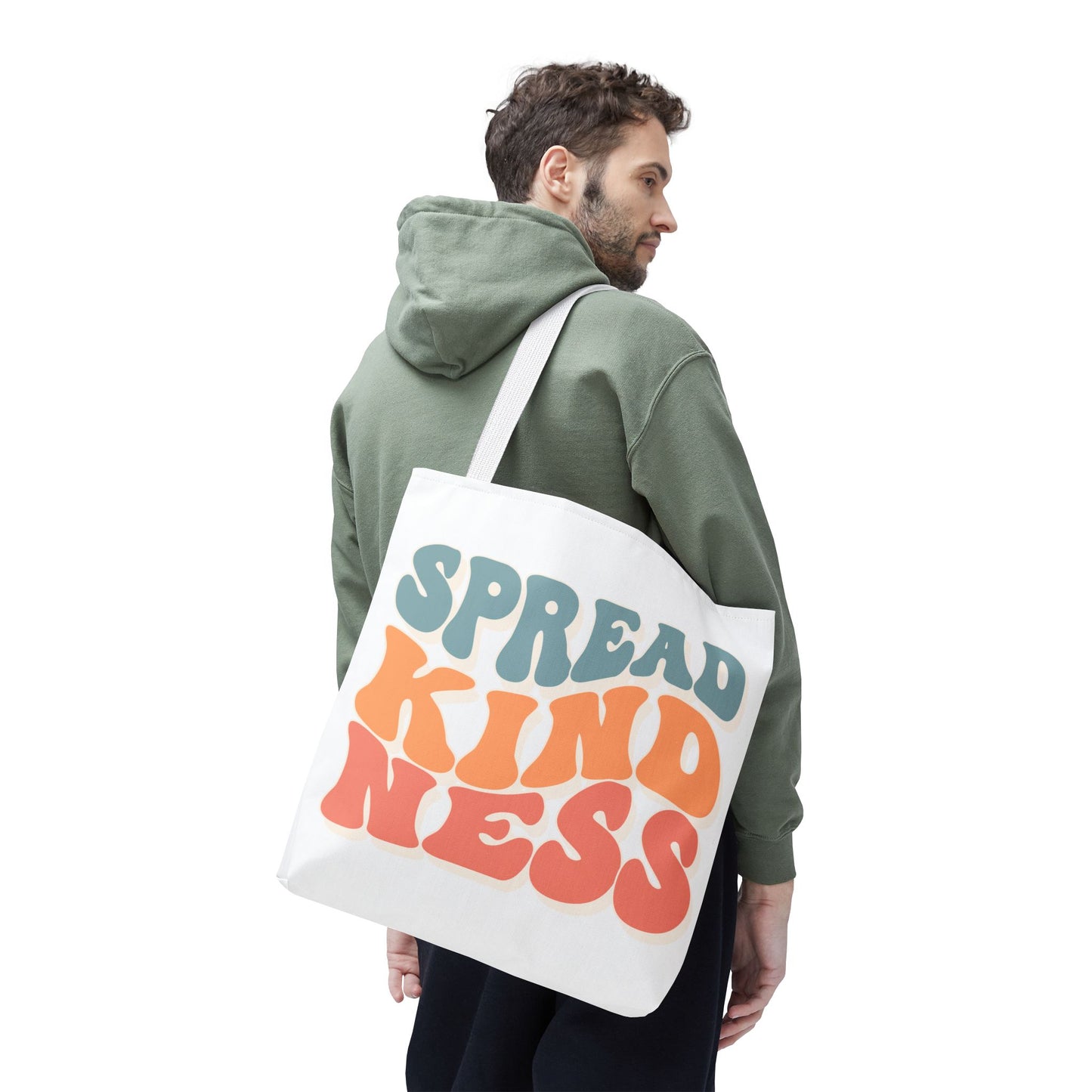 Spread Kindness Tote Bag – Eco-Friendly Inspirational Quote Bag