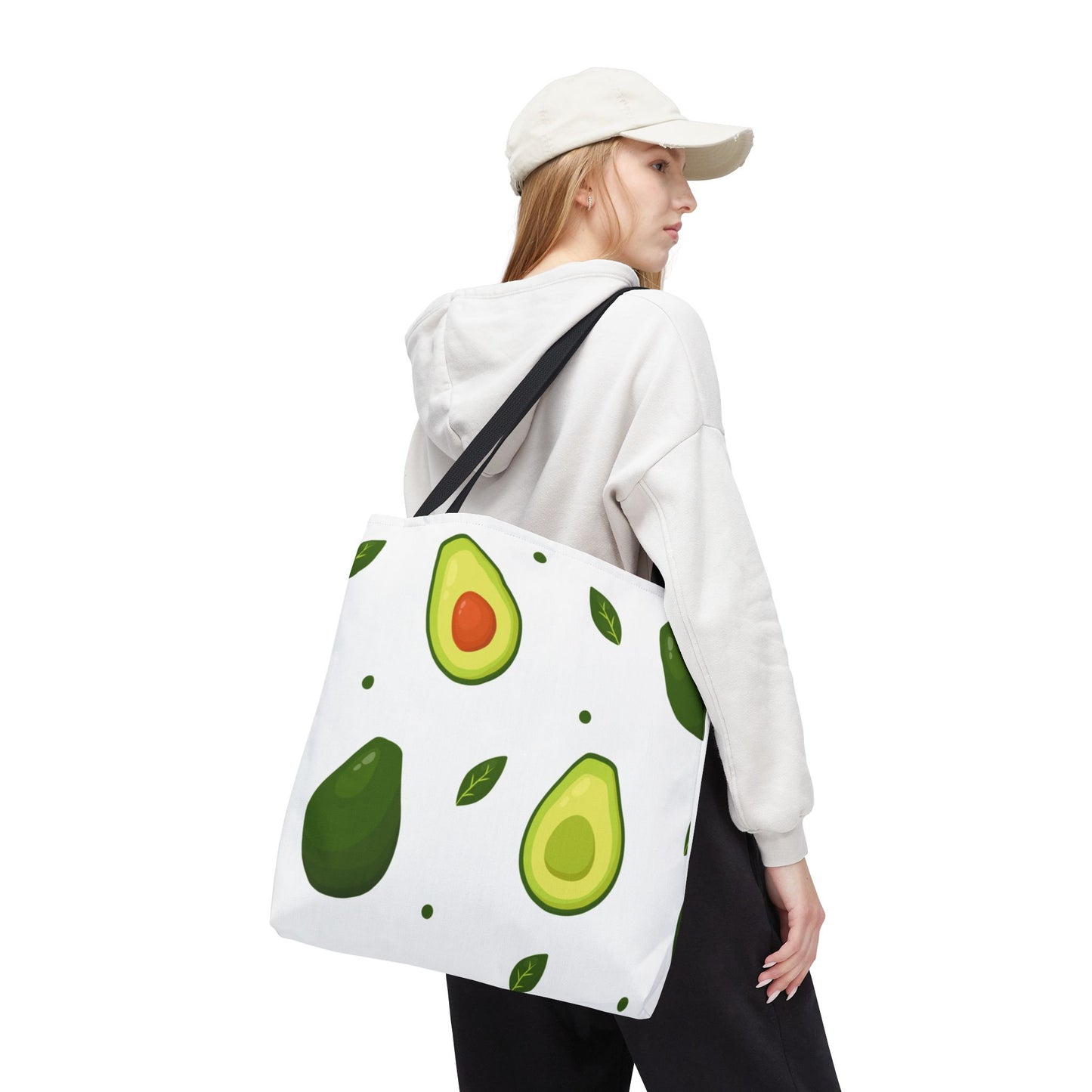 Avocado Pattern Tote Bag – Eco-Friendly Reusable Shopper
