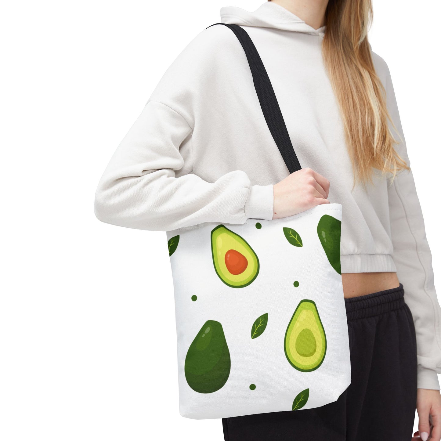 Avocado Pattern Tote Bag – Eco-Friendly Reusable Shopper