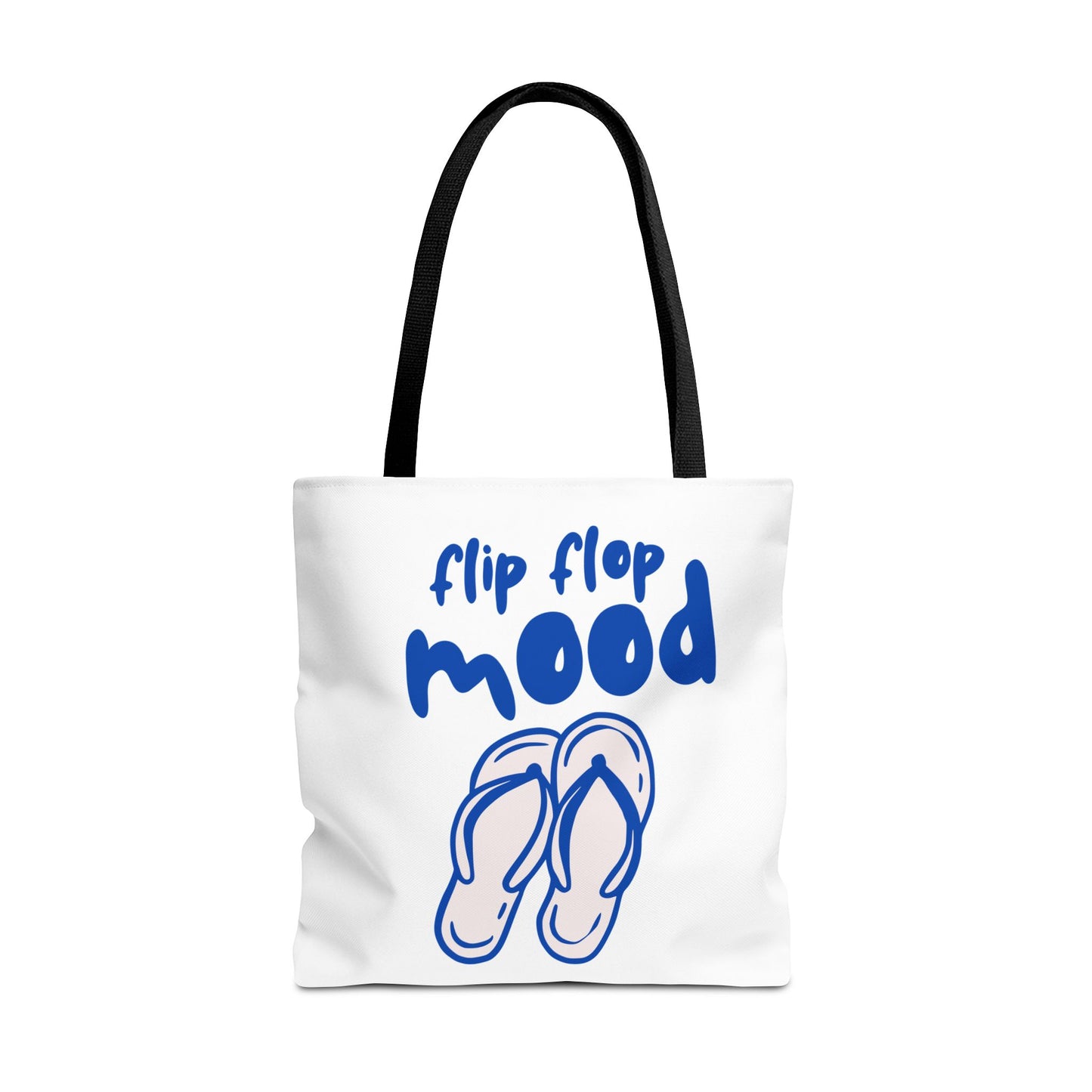 Fun Flip Flop Mood Tote Bag – Beach Days & Summer Vacation Gift