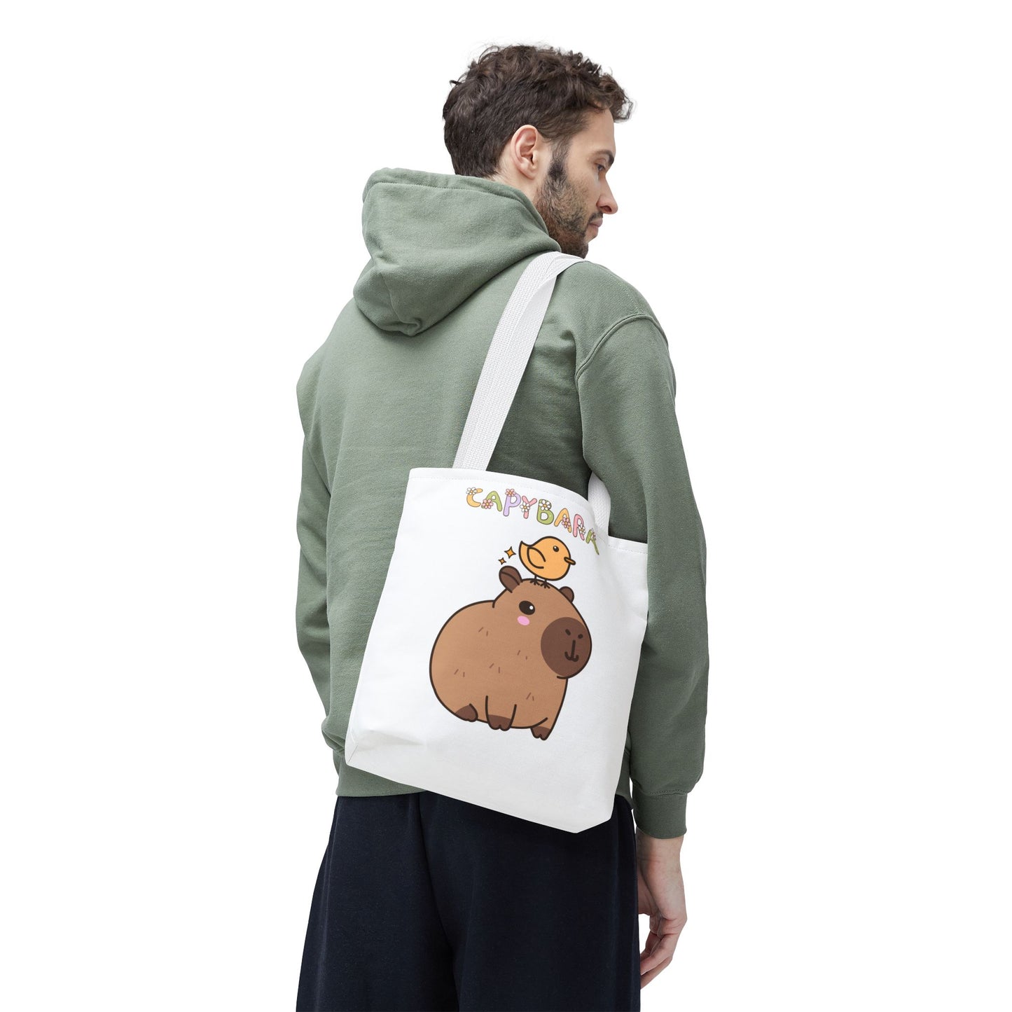 Cute Capybara Tote Bag – Eco-Friendly Gift for Animal Lovers