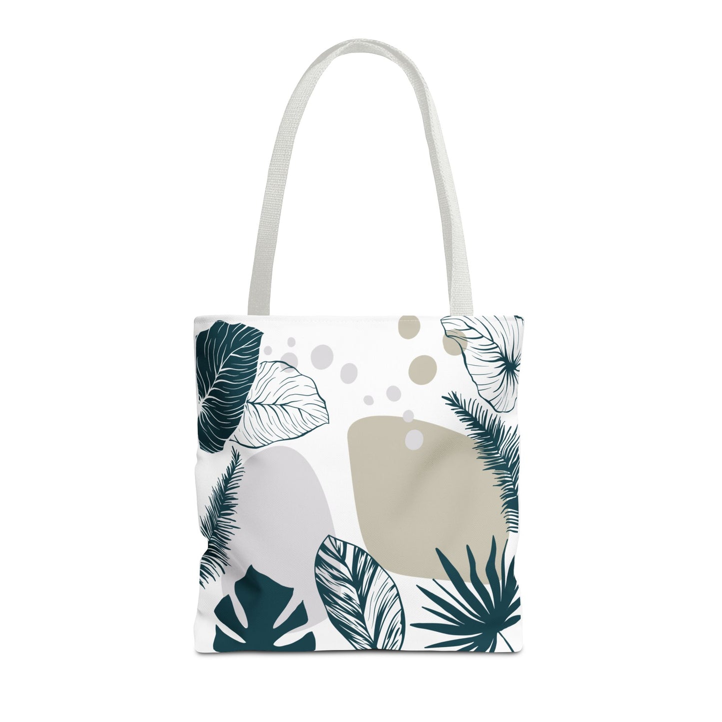 Chic Botanical Tote Bag – Floral Eco-Friendly Everyday Carryall
