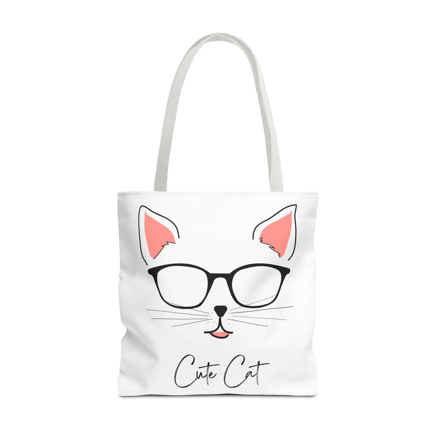 Cute Cat Tote Bag – Eco-Friendly Gift for Cat Lovers
