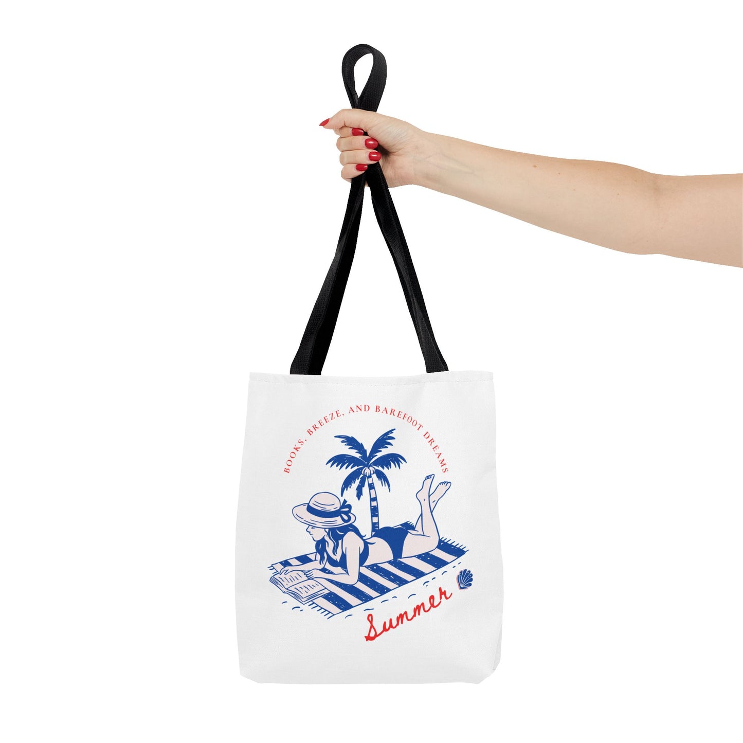 Summer Vibes Tote Bag – Eco-Friendly Vacation & Travel Essential