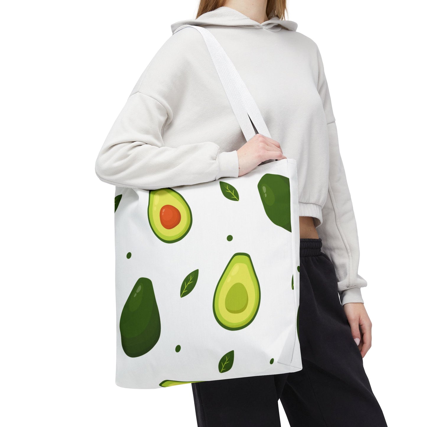 Avocado Pattern Tote Bag – Eco-Friendly Reusable Shopper