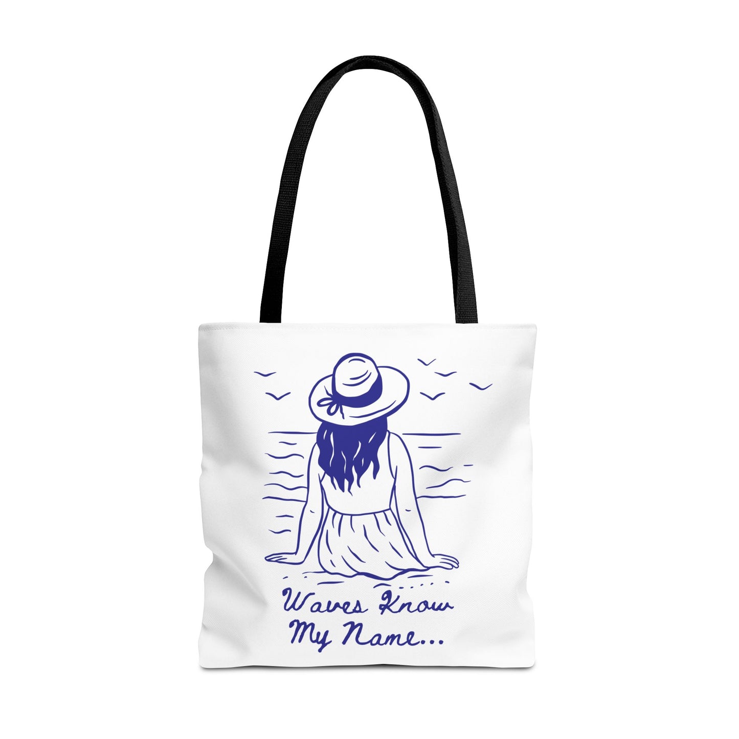 Beach Vibes Tote Bag – Summer Travel, Grocery & Gift Bag