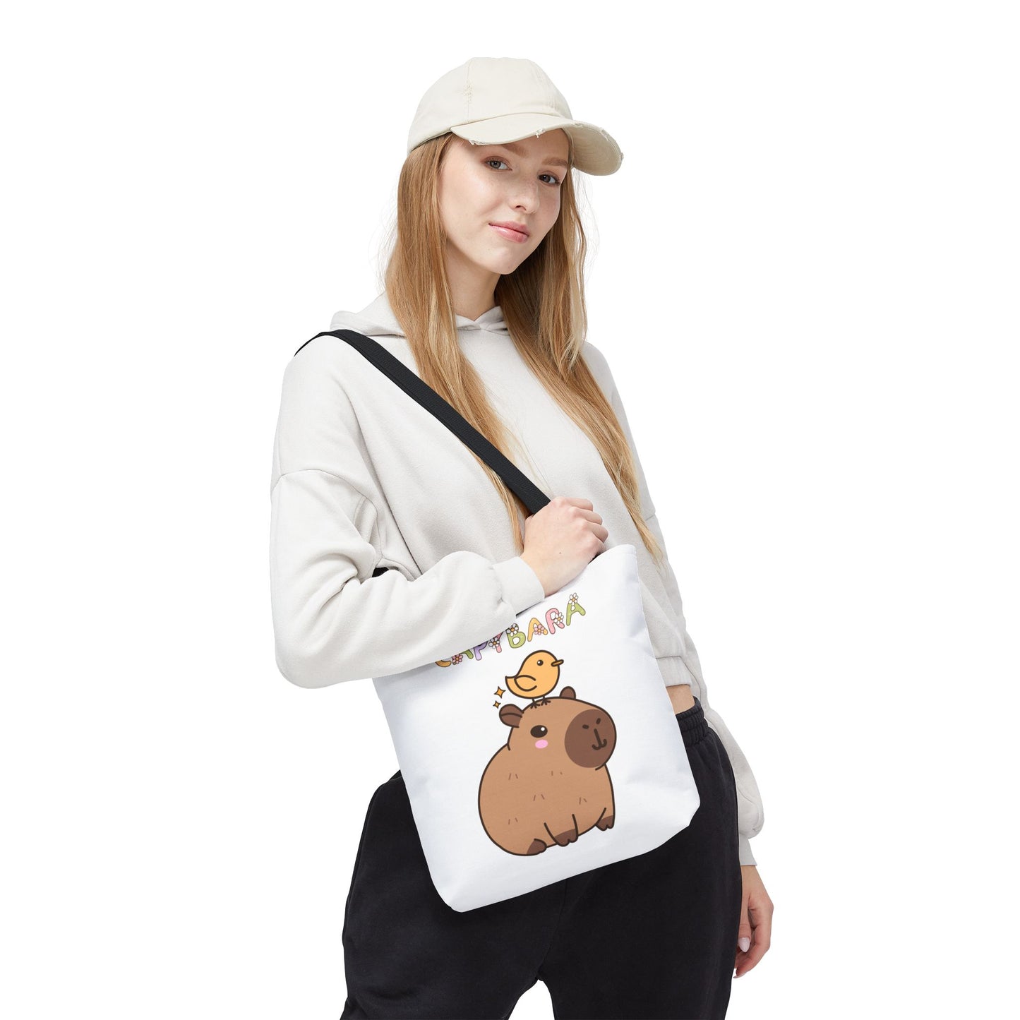 Cute Capybara Tote Bag – Eco-Friendly Gift for Animal Lovers