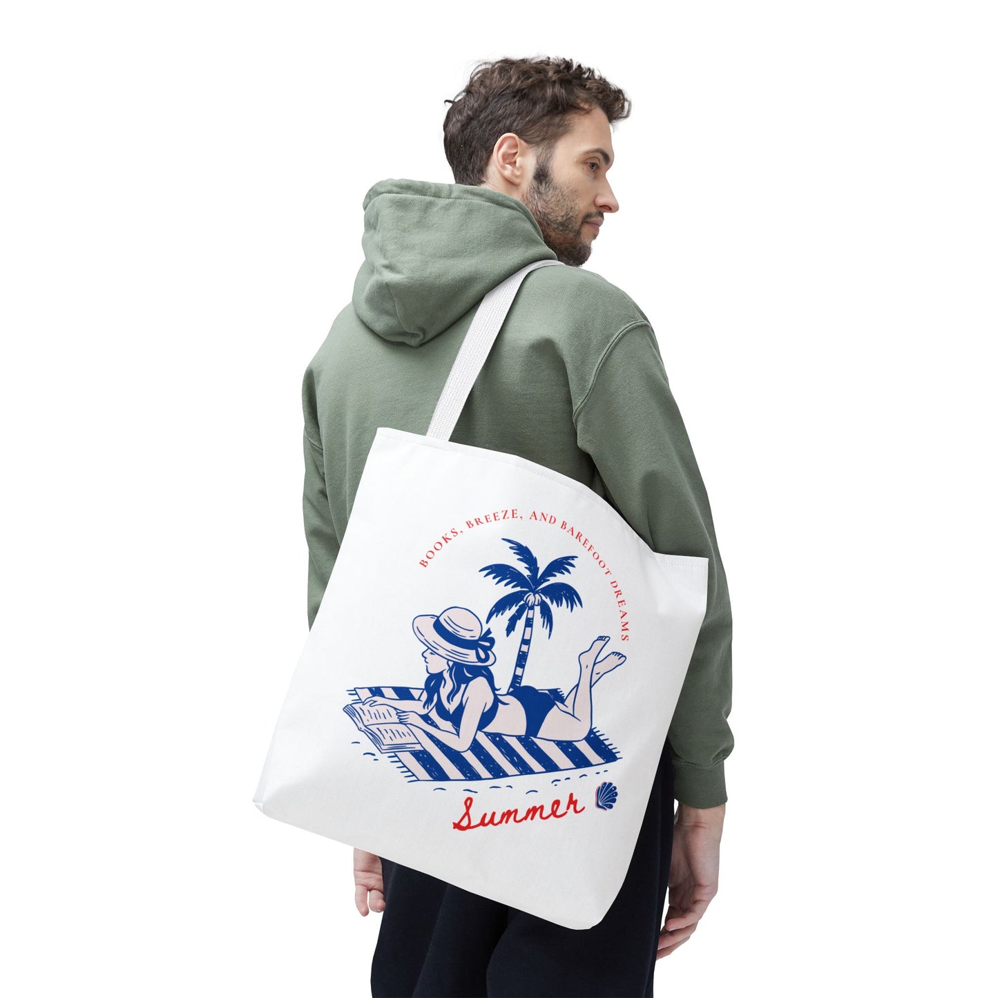 Summer Vibes Tote Bag – Eco-Friendly Vacation & Travel Essential