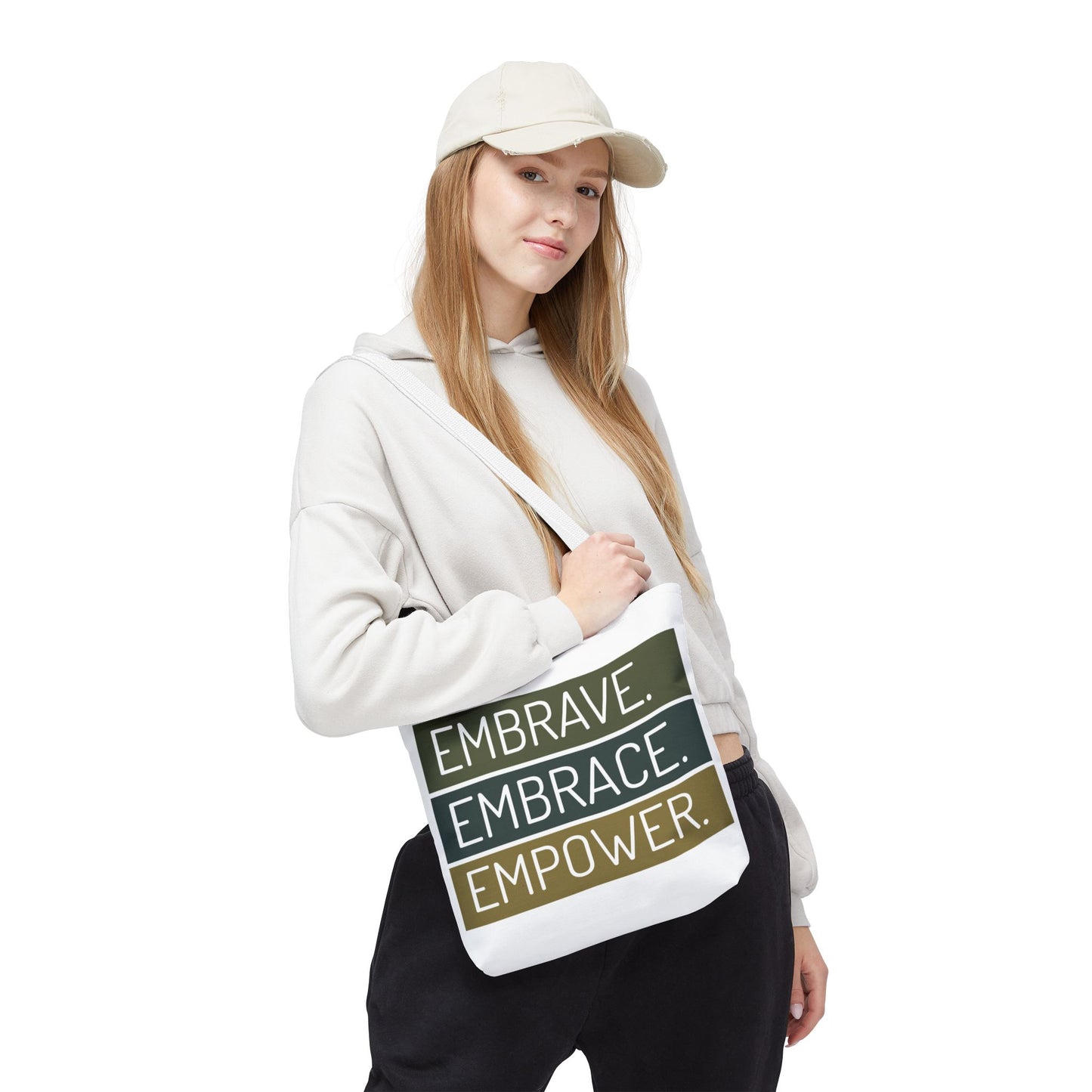 Empowerment Tote Bag – Inspirational & Eco-Friendly Shopping Bag, Stylish Gift for Her