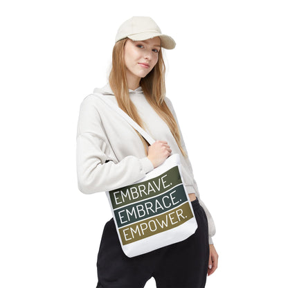 Empowerment Tote Bag – Inspirational & Eco-Friendly Shopping Bag, Stylish Gift for Her