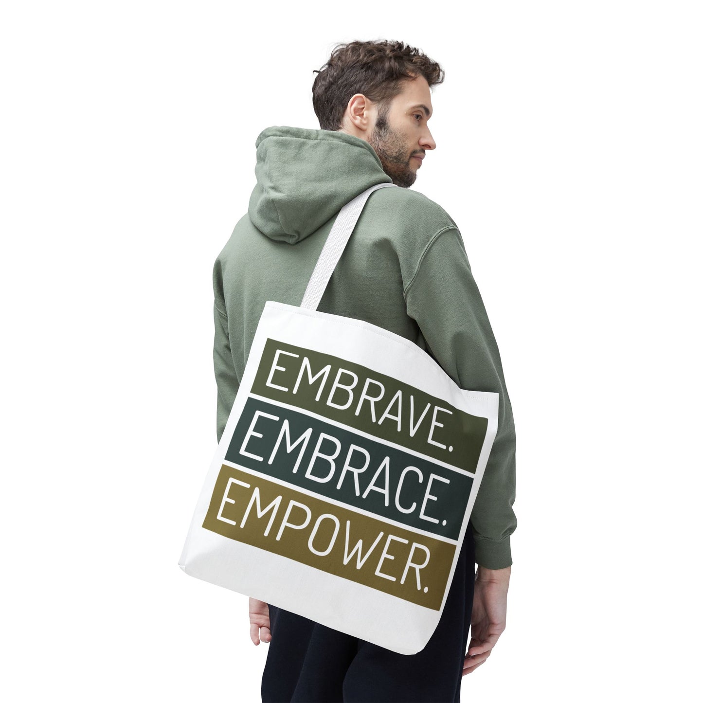 Empowerment Tote Bag – Inspirational & Eco-Friendly Shopping Bag, Stylish Gift for Her