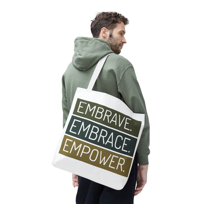 Empowerment Tote Bag – Inspirational & Eco-Friendly Shopping Bag, Stylish Gift for Her