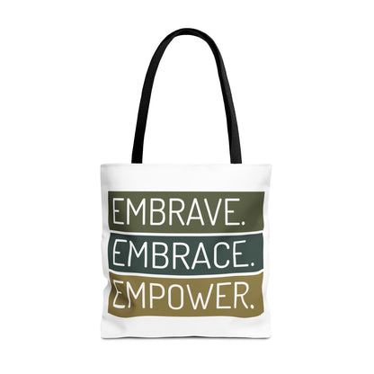 Empowerment Tote Bag – Inspirational & Eco-Friendly Shopping Bag, Stylish Gift for Her