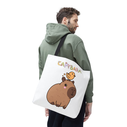 Cute Capybara Tote Bag – Eco-Friendly Gift for Animal Lovers