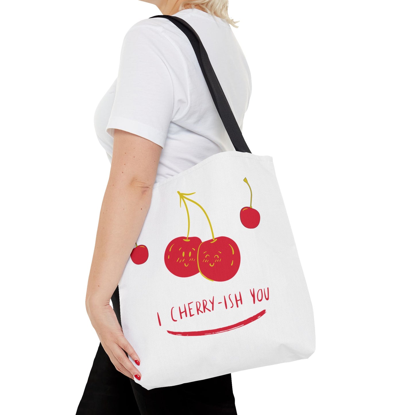 Cherry-Inspired Tote Bag – Cute Eco-Friendly Reusable Gift