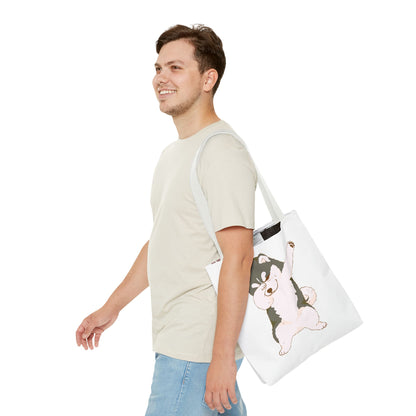Cute Dog Tote Bag – Pet Lover Gift, Animal Print Canvas Shopping Bag, Eco-Friendly Carryall for Dog Owners & Everyday Use