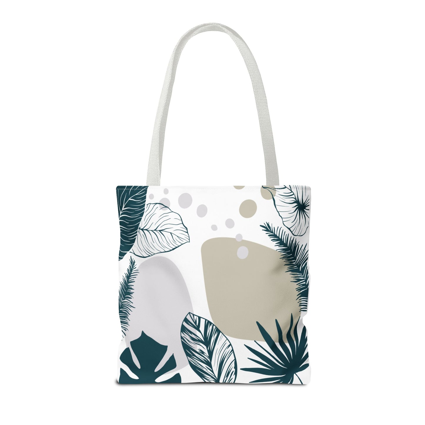 Chic Botanical Tote Bag – Floral Eco-Friendly Everyday Carryall