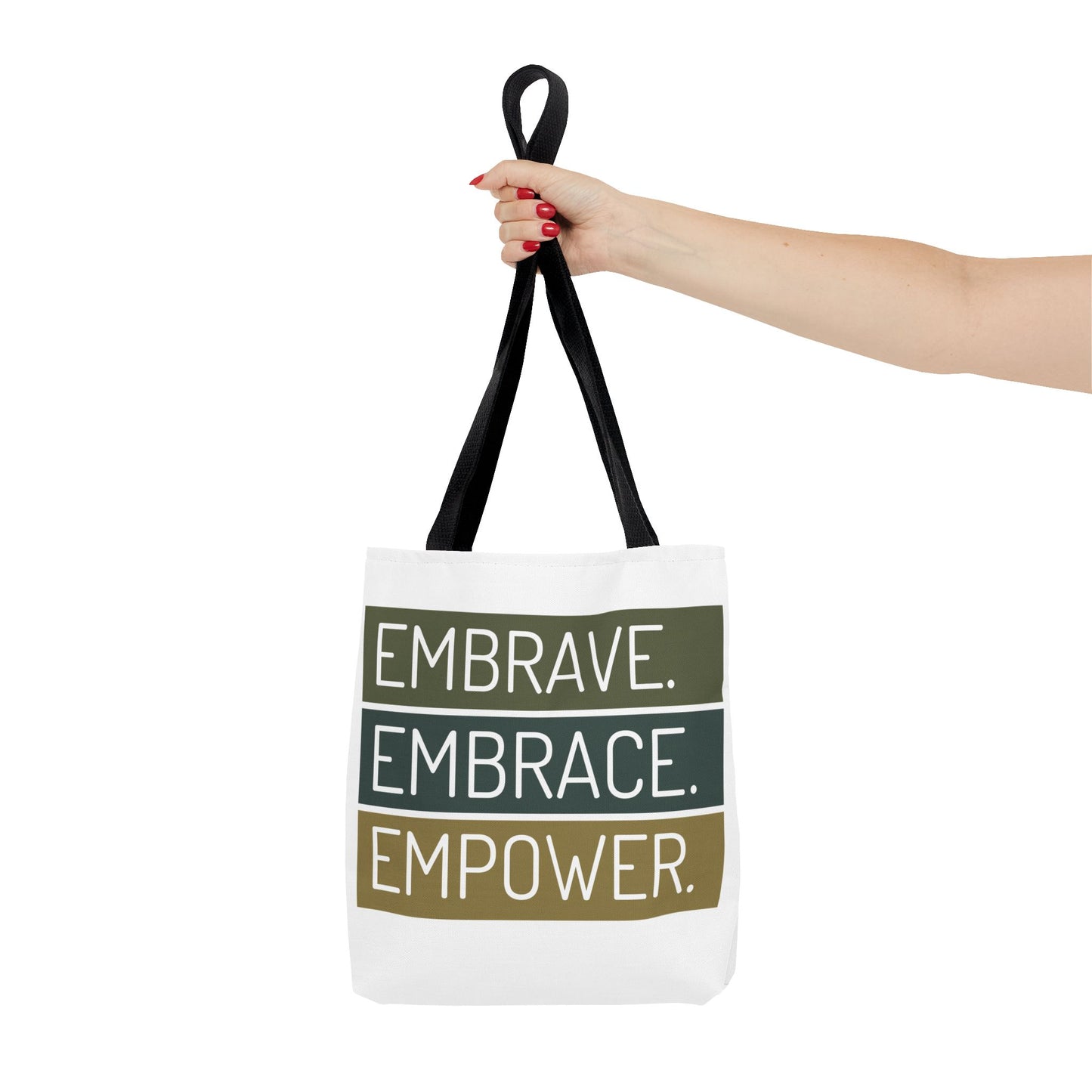 Empowerment Tote Bag – Inspirational & Eco-Friendly Shopping Bag, Stylish Gift for Her
