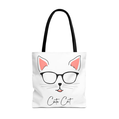 Cute Cat Tote Bag – Eco-Friendly Gift for Cat Lovers