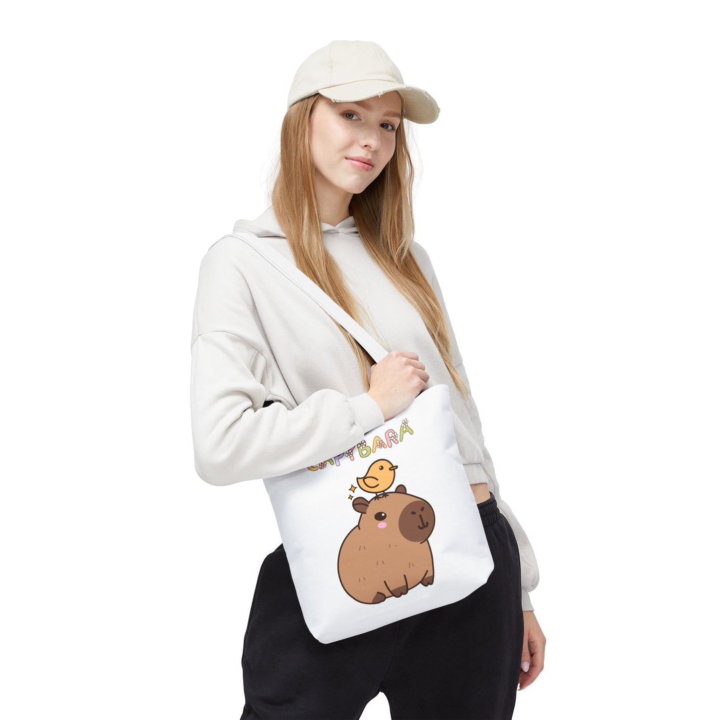 Cute Capybara Tote Bag – Eco-Friendly Gift for Animal Lovers