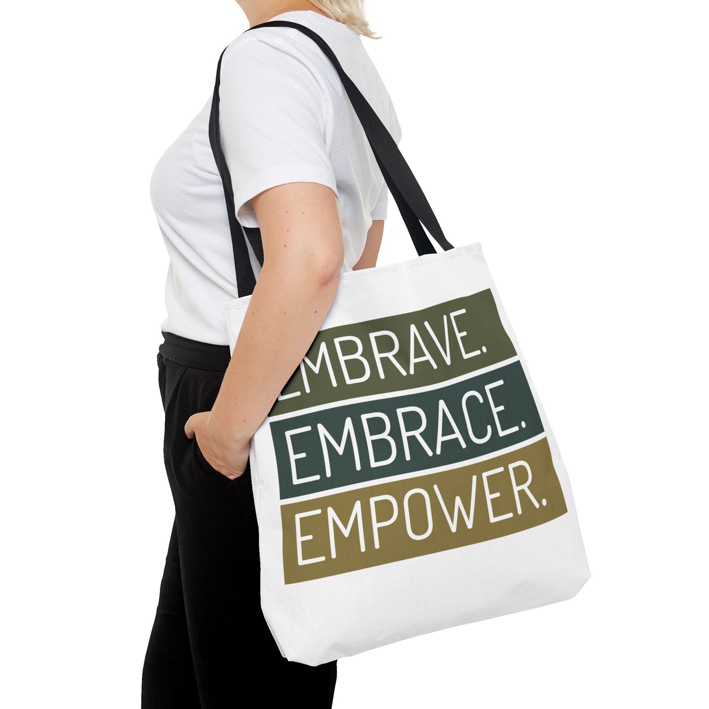 Empowerment Tote Bag – Inspirational & Eco-Friendly Shopping Bag, Stylish Gift for Her