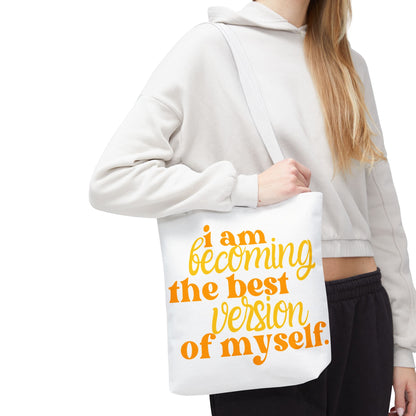 Motivational Tote Bag – Eco-Friendly Shopper & Gift Idea