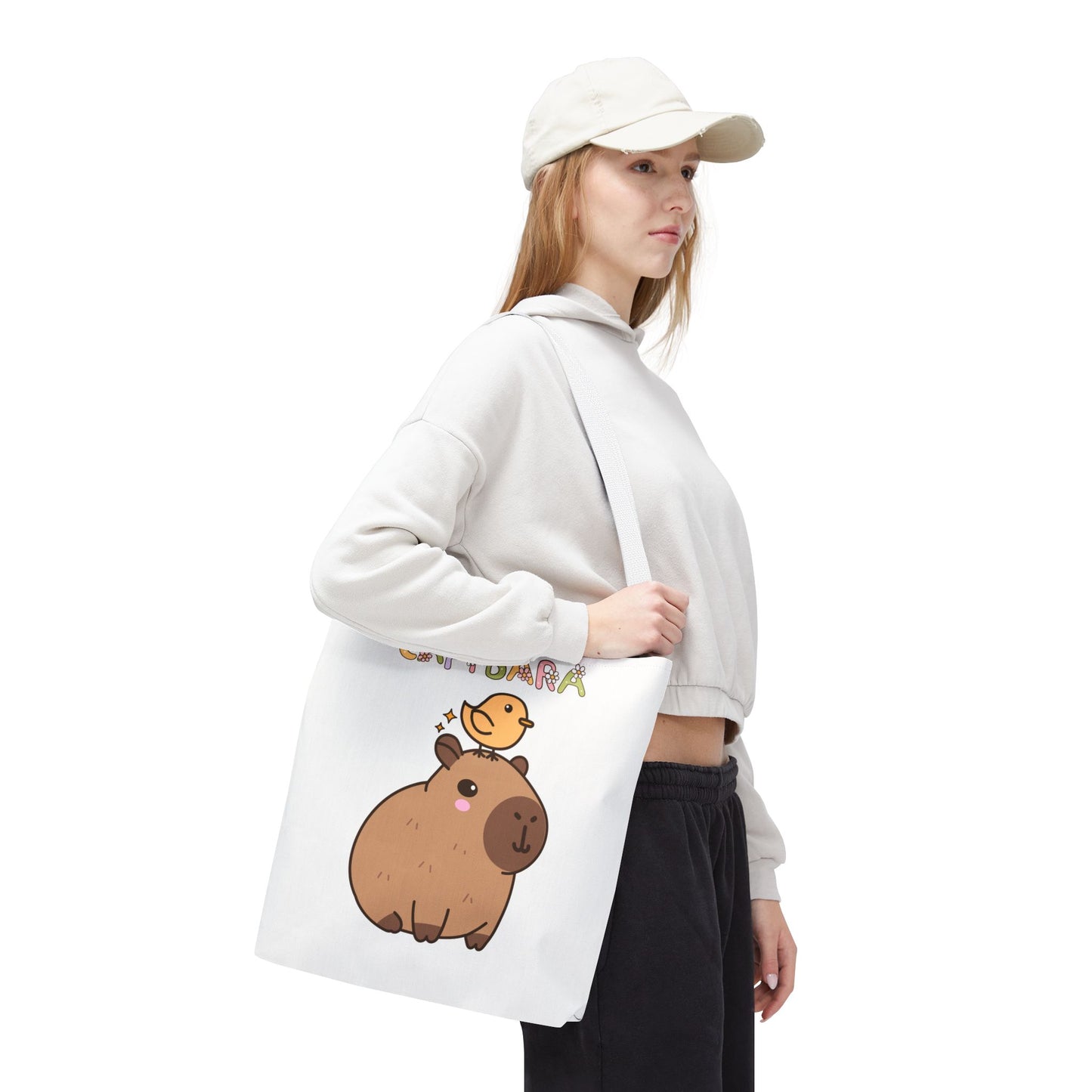 Cute Capybara Tote Bag – Eco-Friendly Gift for Animal Lovers
