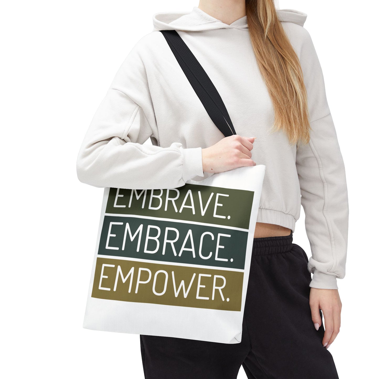 Empowerment Tote Bag – Inspirational & Eco-Friendly Shopping Bag, Stylish Gift for Her