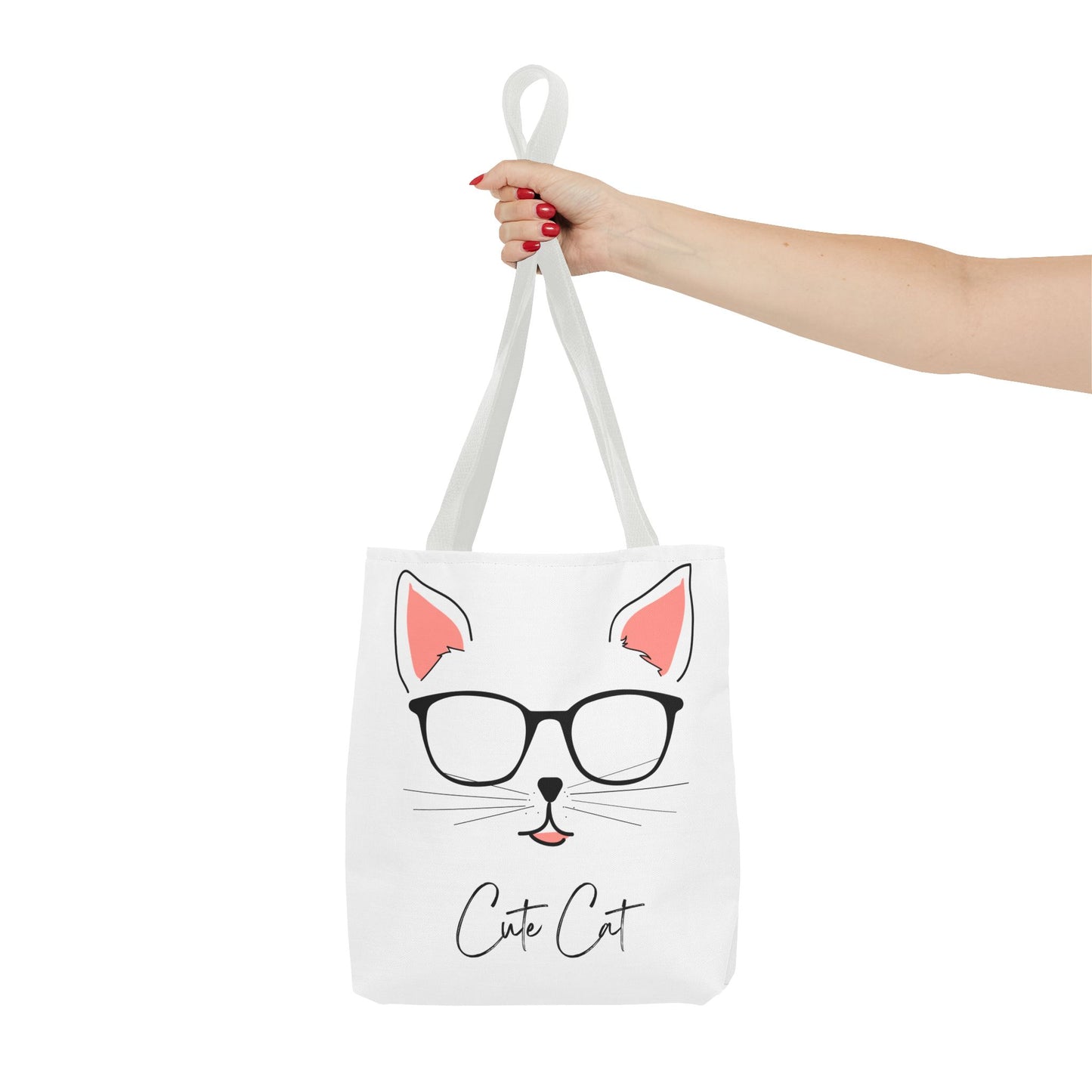 Cute Cat Tote Bag – Eco-Friendly Gift for Cat Lovers