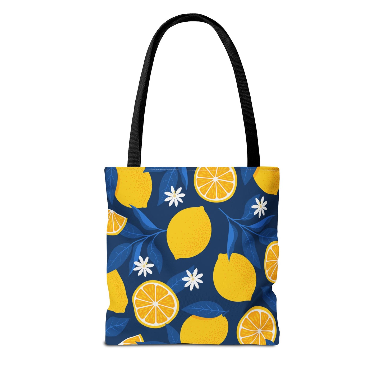 Lemon-Pattern Tote Bag – Eco-Friendly Summer Shopping Bag, Beach & Market Tote, Gift for Her