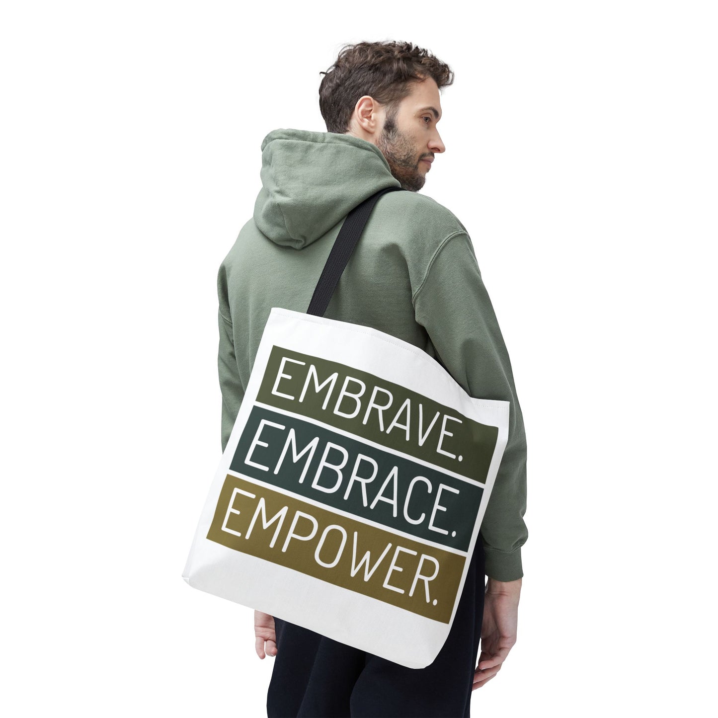 Empowerment Tote Bag – Inspirational & Eco-Friendly Shopping Bag, Stylish Gift for Her