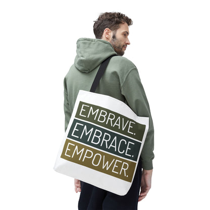 Empowerment Tote Bag – Inspirational & Eco-Friendly Shopping Bag, Stylish Gift for Her