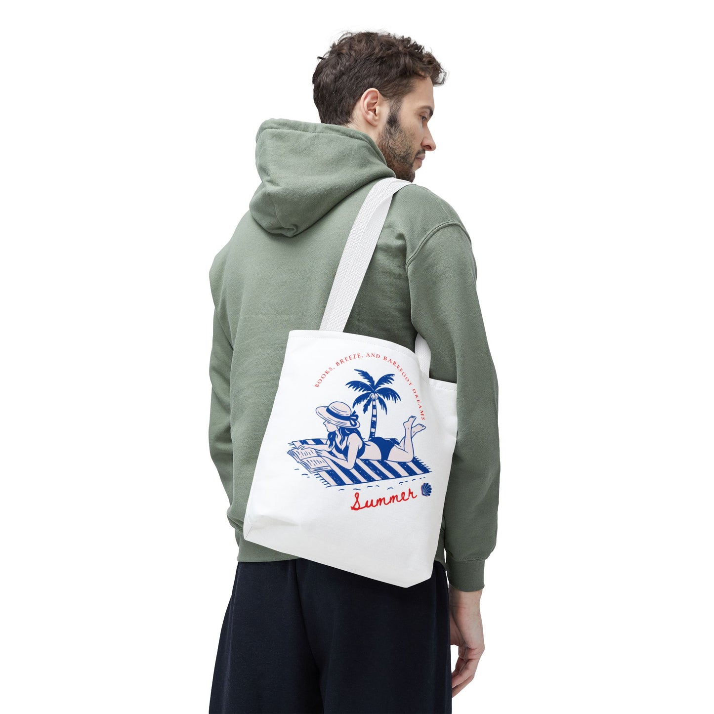 Summer Vibes Tote Bag – Eco-Friendly Vacation & Travel Essential