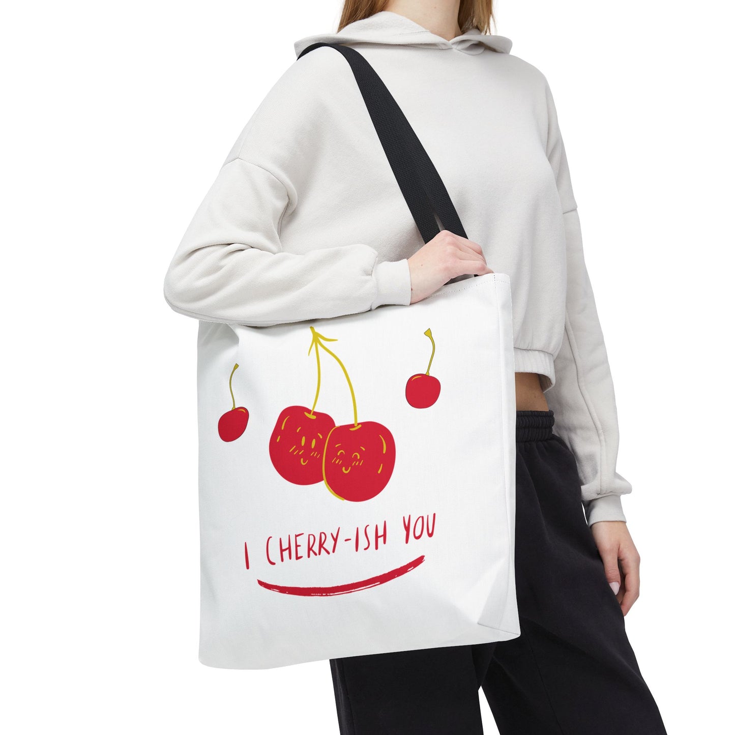 Cherry-Inspired Tote Bag – Cute Eco-Friendly Reusable Gift